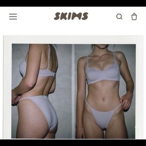 SKIMS Cotton String Bikini